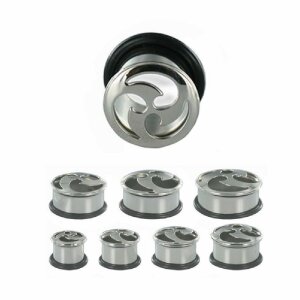 Steel - Tunnel - rubber - Tribal 20 mm