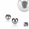 Titanium - Screw ball 1,0 mm 3mm