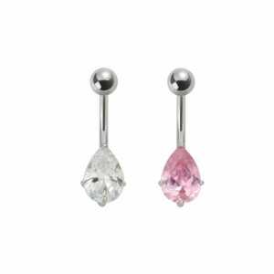 Steel PVD - Banana - hanging crystal