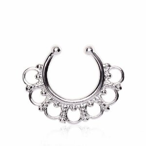 Steel - Fake Septum- Ornament