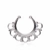 Steel - Fake Septum- Ornament