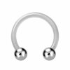 Bioplast - CBR Hufeisen - mit Titan Kugeln 1,2 mm 8 mm 3 mm