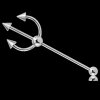 Stahl - Industrial Barbell - Dreizack
