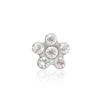 14 Carat Gold - Ear stud - Flower - Studex System 75
