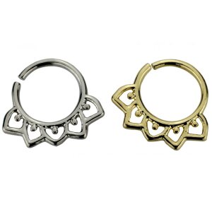 Brass - Septum - biegbar - Spitzen