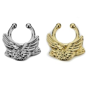 Brass - Fake Septum - Bird