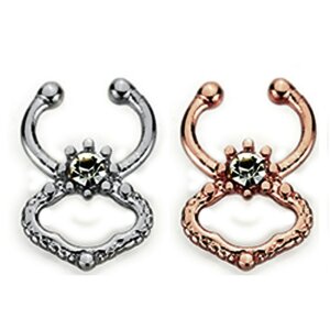 Brass - Fake Septum - Elegant