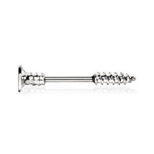 Steel - Nipple Bar - Screw