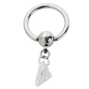 Steel - BCR ball closure ring - Dangle Element