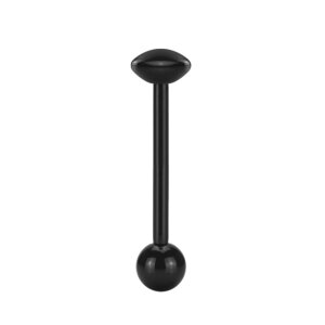 Steel - Barbell with disc - Black - Supernova Concept