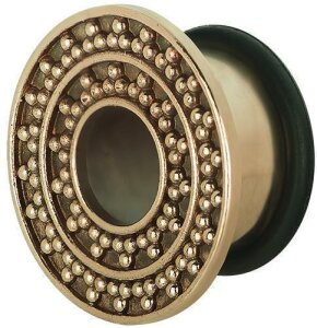 Brass - Tunnel - double Ornament - Rubber