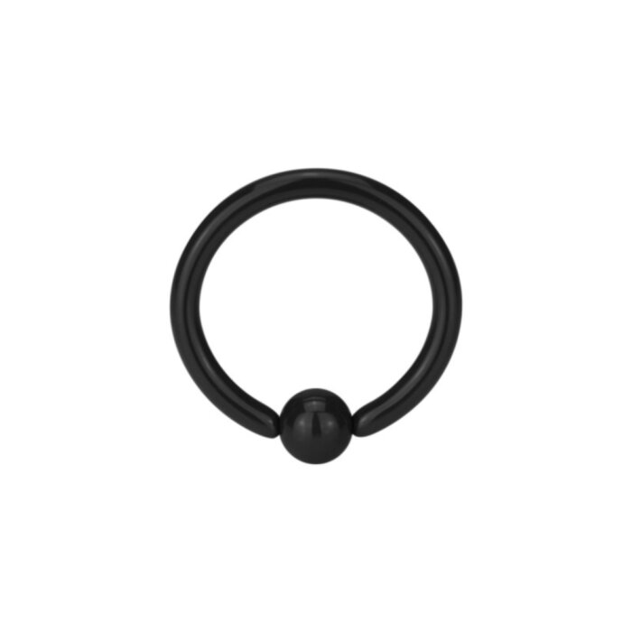 Stahl - BCR Klemmring - schwarz - 1,6 mm - Supernova Concept