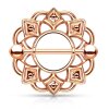 Rosegold Steel - Nipple Shield - Tribal Rosegold