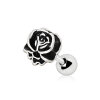 Steel - Barbell - Tragus - Rose