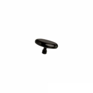 Black Titan - Dermal Anchor Flat Disc - 1,2 mm