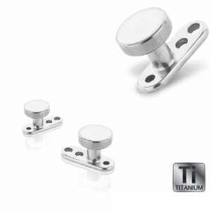 Titanium - Dermal Anchor Base - 1,2 mm - with disc