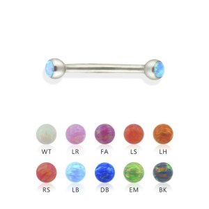 Steel - Barbell - Opal