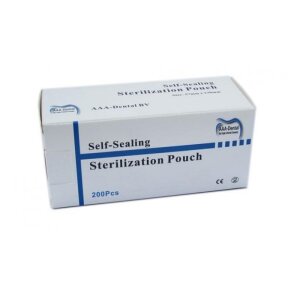 Sterilization Pouch - self-sealing - 200pcs 90 x 165 mm