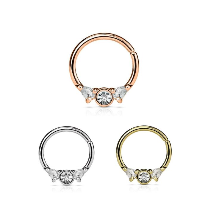 Stahl - Septum - Kristall - biegbar