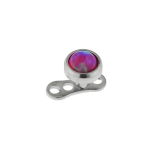 Titanium - Dermal Anchor - Opal