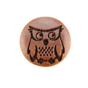 Wood - Fake Plug - Owl