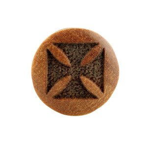 Wood - Fake Plug - Iron Cross