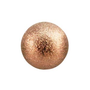 Rosegold Steel - Schraubkugel - Diamantoptik 1,2 mm 3 mm