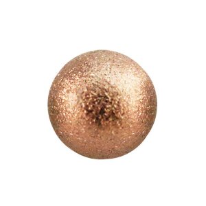 Rosegold Steel - Schraubkugel - Diamantoptik 1,6 mm 5 mm