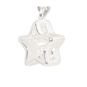 Steel - BCR ball closure ring - Star Pendant