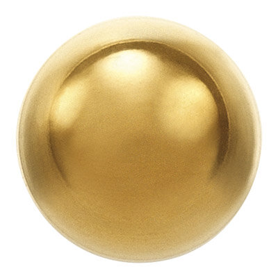 Gold Steel - Ohrstecker - mit langem Pin - 3mm - Studex...