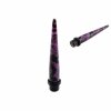 Acrylic - Taper/Expander - purple - Neon