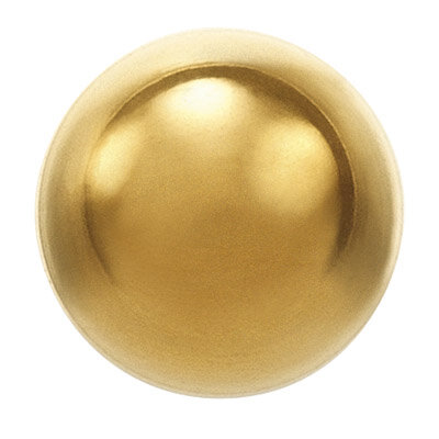 14 Karat Gold - Ohrstecker - Ball - kurzer Pin - Studex...