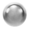 Studex System 75 - 18 carat gold white rhodium-plated - ear studs - ball - 3mm