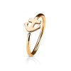 Stahl - Nasenring - Anker - biegbar Rosegold