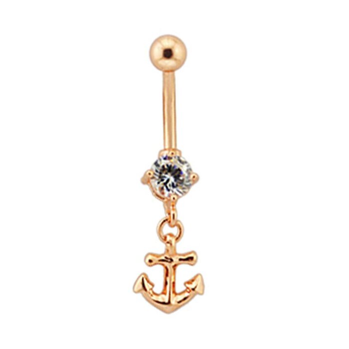 Rosegold Steel - Banane - Anker - Kristall