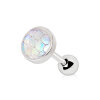 Steel - Barbell - Tragus - mermaid fish