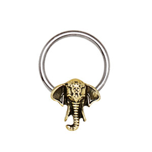 Steel - BCR ball closure ring - elephant