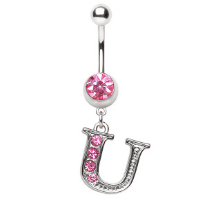 Stahl - Banane - Kristall pink - Alphabet