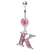 Stahl - Banane - Kristall pink - Alphabet