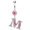 Stahl - Banane - Kristall pink - Alphabet