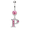 Stahl - Banane - Kristall pink - Alphabet