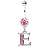 Stahl - Banane - Kristall pink - Alphabet