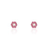Goldstahl - Ohrstecker - Mini Blümchen - Rosé - Studex - KidsBox