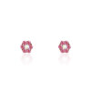 Goldsteel - Studs - Mini Flowers 3 mm - Rose - Studex - KidsBox