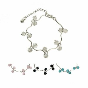 Bracelet - big glass stones