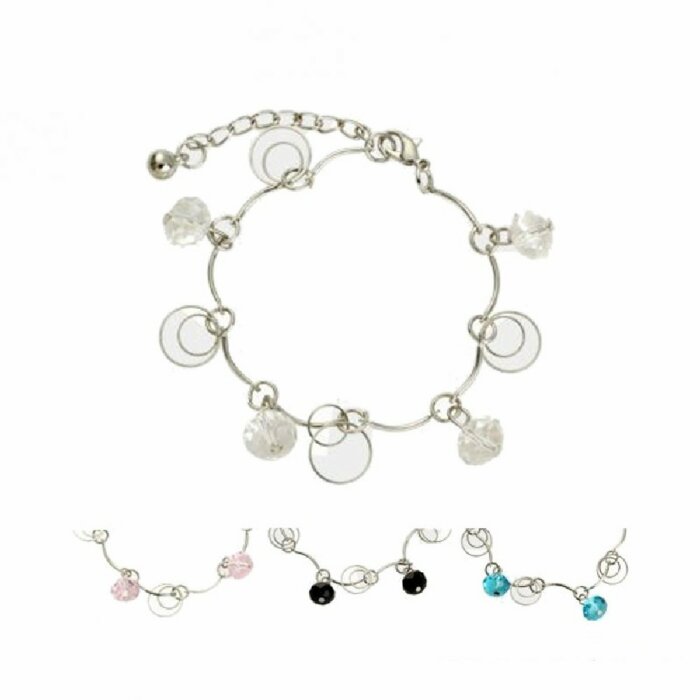 Armband - kleine Glassteine