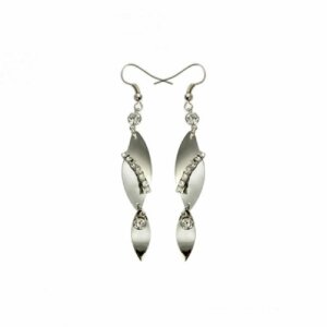 Stainless Steel - Ear ring - Crystal