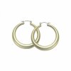 Stainless Steel - Creole - Gold - round