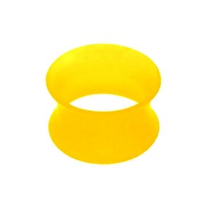 Silicone - Tunnel - yellow 6 mm