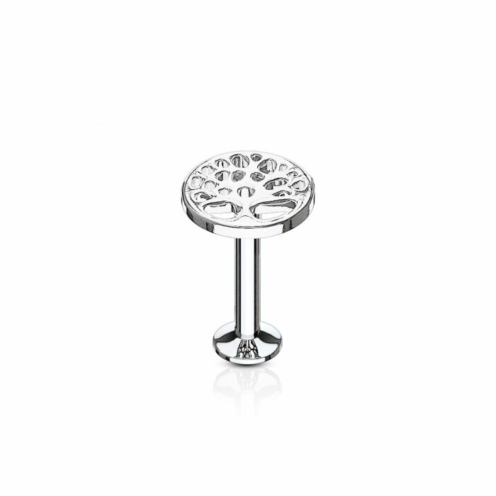 Steel - Studs - Tree of Life - Tragus